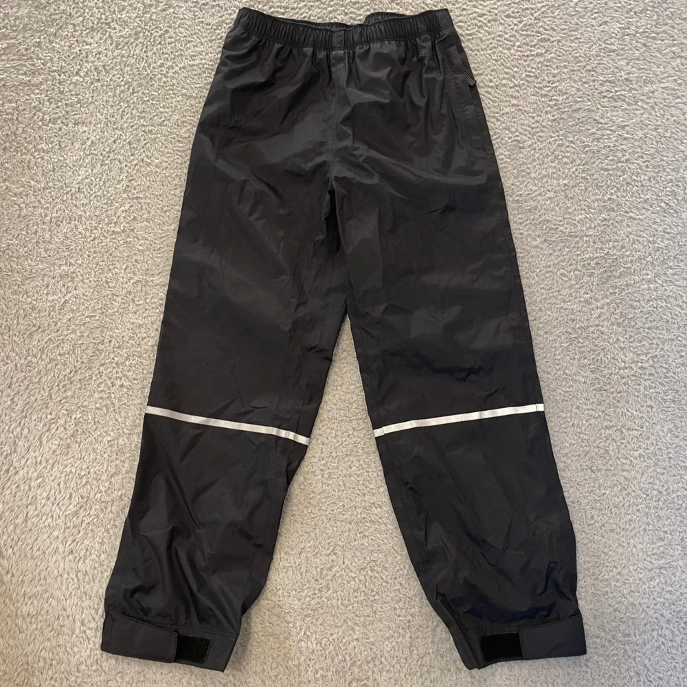 Patagonia Torrentshell 3L Rain Pants Kids Small 7-8 Black H2NO Reflective 64285
